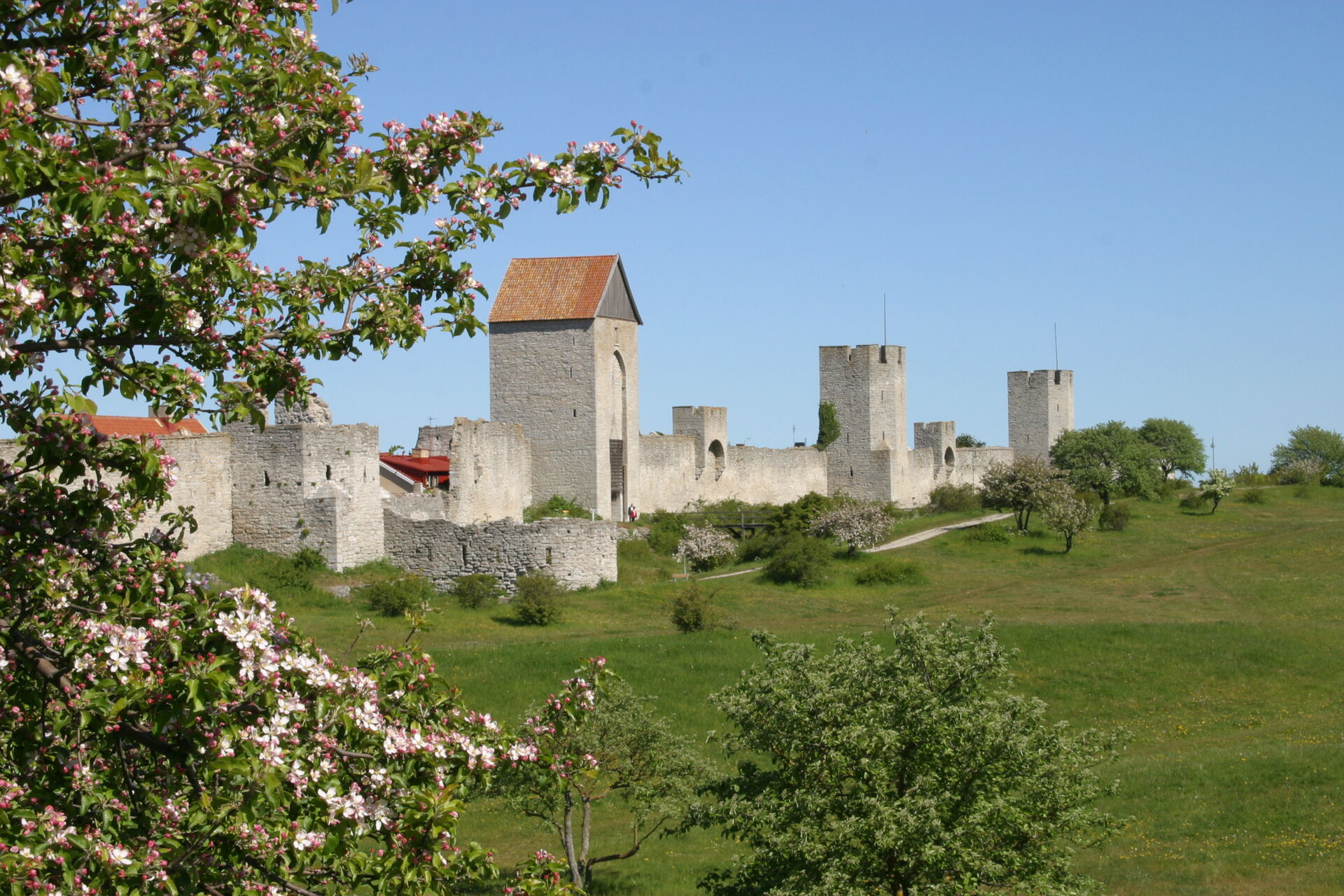 Visby wall, copyright Destination Gotland