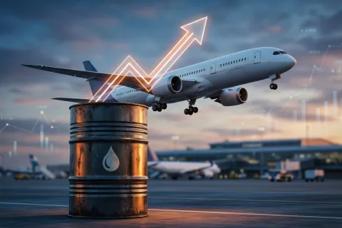 Airliner fuel prices