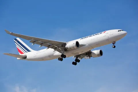Air France A330 on it's final approach