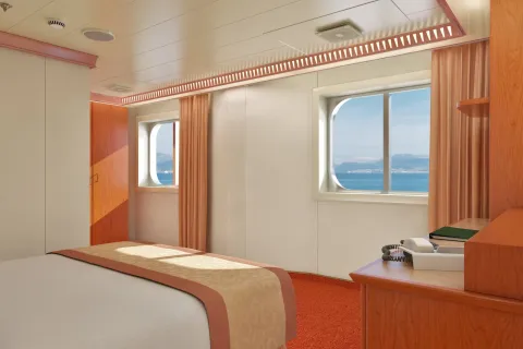 Carnival Splendor - Ocean View and Ocean View (Obstructed View)