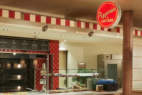 Carnival Vista - Pizzeria del Capitano
