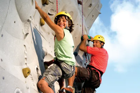 Voyager of the Seas - Rock Climbing Wall