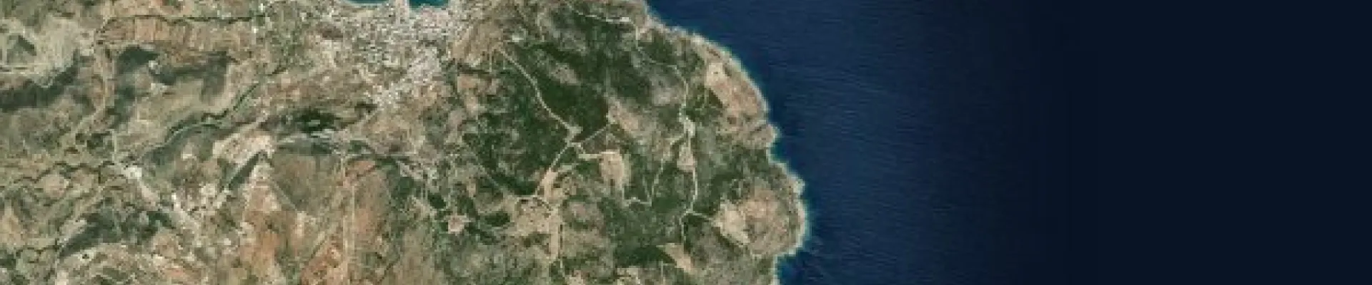 Satellite view of Carpathos