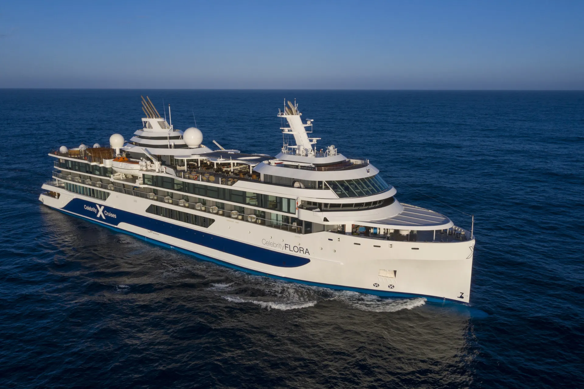 Celebrity Cruises  Celebrity Flora  Exterior - Credit -   CEL