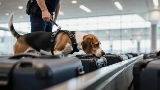 drug dog india air