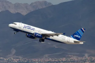 jetblue taking off