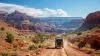 National park offroading truck