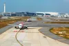 Airplanes in Kuala Lumpur International Airport terminal KLIA 2, Malaysia